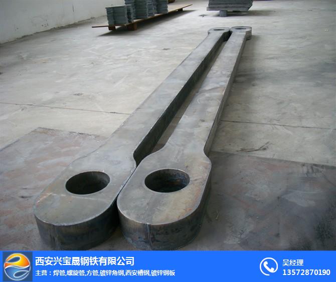 西安Q345B钢板下料报价-兴宝晟钢铁焊管