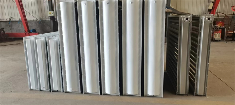 岳峰换热器规格齐全(图)-暖风机散热器厂家-暖风机散热器
