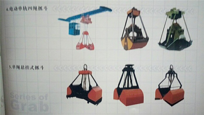 抓斗-飞马起重-抓斗图片