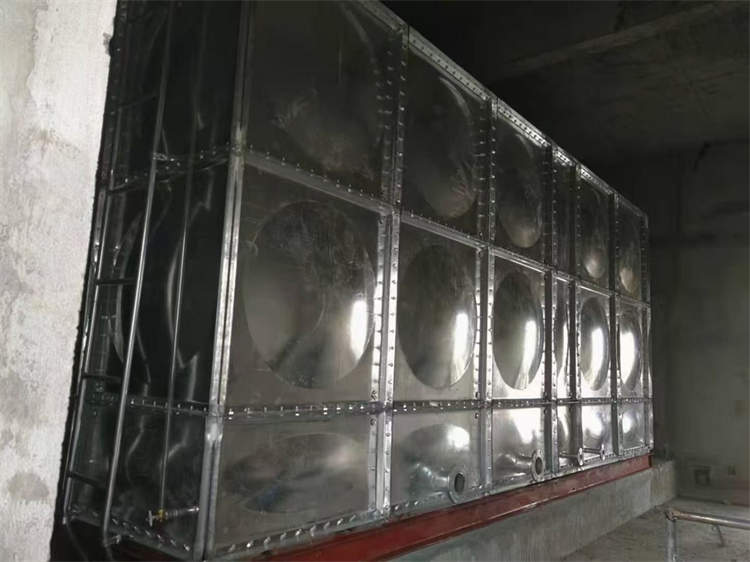 镀锌钢板水箱-组合式镀锌钢板水箱-大丰现场安装