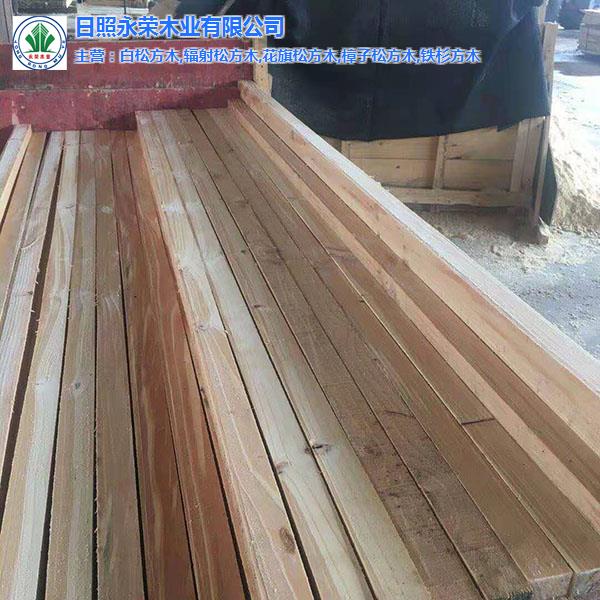 杭州輻射松工程木方-永榮木材-3米輻射松工程木方