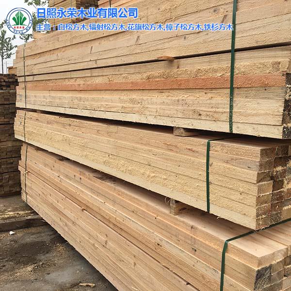 日照永荣木材加工厂(图)-铁杉建筑木材纹路-铁杉建筑木材