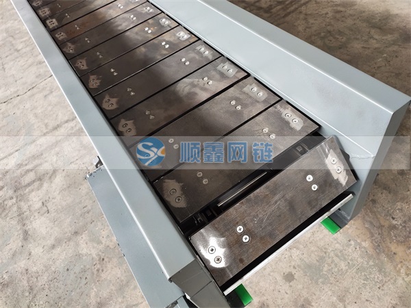 顺鑫供货及时(图)-316耐腐蚀链板输送机-耐腐蚀链板输送机