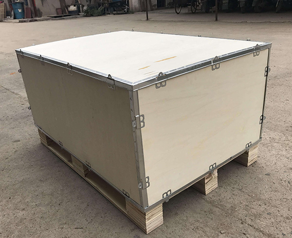 芜湖金海木业包装厂家(图)-钢边箱多少钱-钢边箱