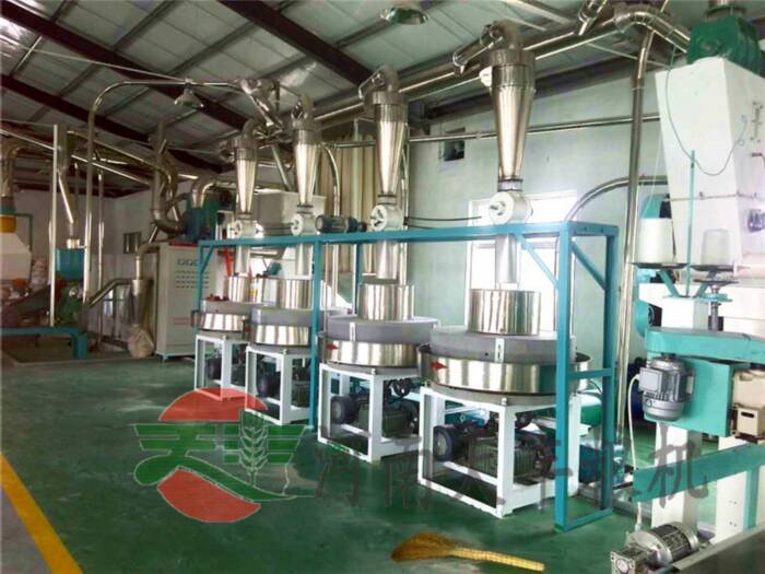 天丰粮机(图)-石磨面粉机械质量好-沧州石磨面粉机