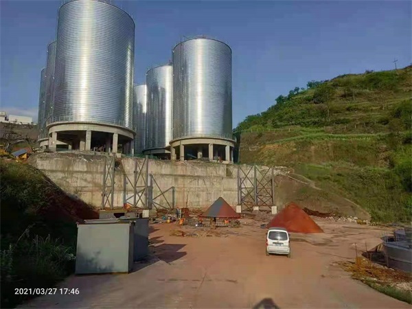 糧倉-糧倉批發-博眾鋼結構鋼板倉廠家(多圖)