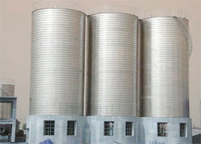 新疆肥料钢板仓建造-大型肥料钢板仓建造-博众钢结构精心制造