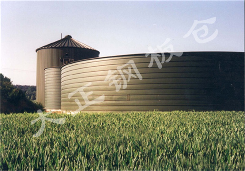 大正钢板仓规格齐全(图)-水稻钢板仓造价-广东水稻钢板仓
