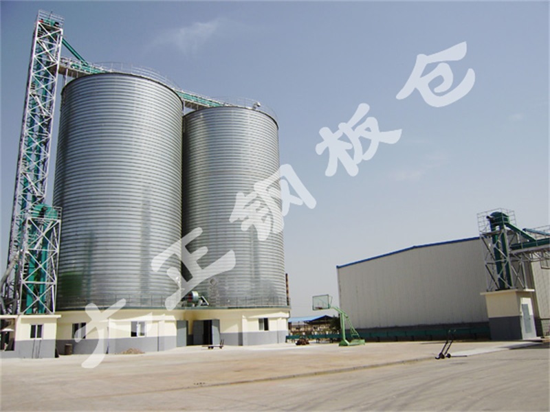 青海粮食钢板仓-粮食钢板仓企业-大正钢板仓服务为先(多图)