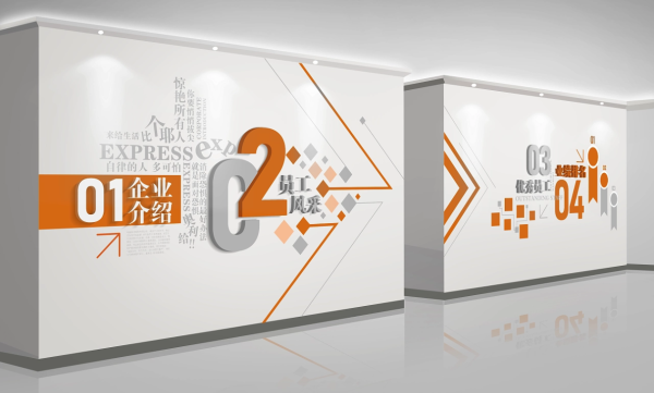 天津企业文化展示墙-创想空间-天津企业文化展示墙设计制作