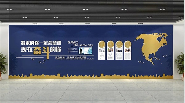 天津企业文化展示墙制作-创想空间|自有加工厂