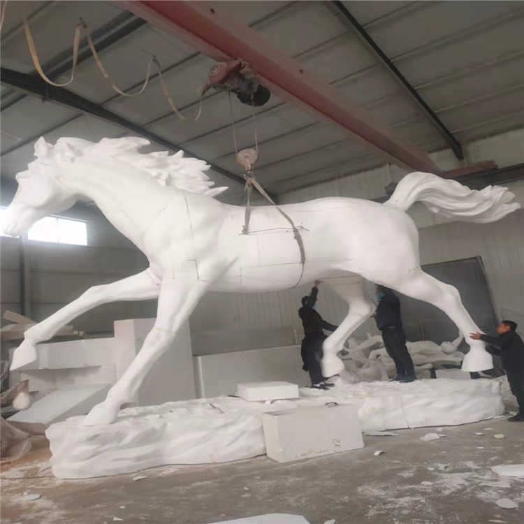 匯豐銅雕塑(圖)-大型銅馬制作方法-銅馬制作
