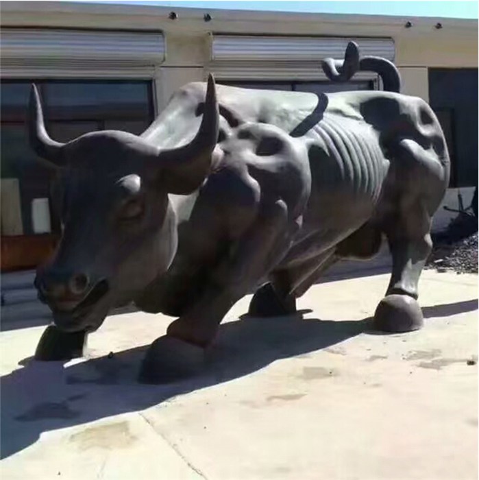 匯豐銅雕塑(圖)-銅牛工藝品-銅牛