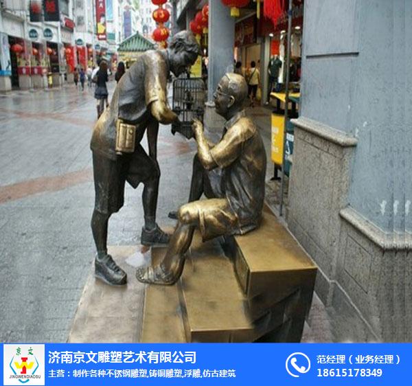 臨夏景觀鑄銅雕塑-景觀鑄銅雕塑定做-濟南京文雕塑誠信可靠