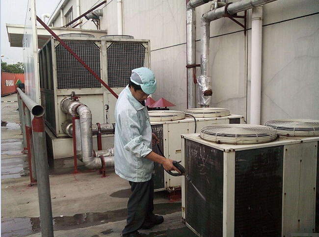 廣州中央空調清洗-山菱清洗可接-廣州中央空調清洗公司
