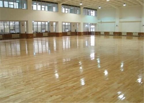 篮球馆运动木地板工厂-篮球馆运动木地板-立美建材货源集中