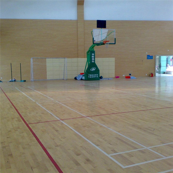 桥头体育木地板、篮球场运动木地板施工、立美体育(多图)