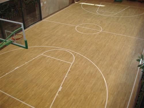 立美建材服务到位-篮球运动木地板施工工艺-篮球运动木地板