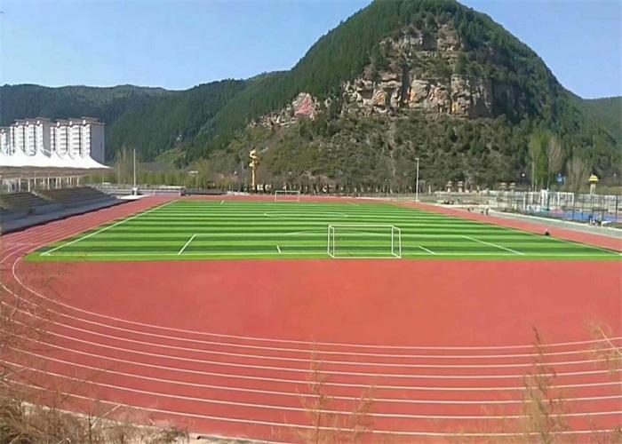 新疆塑胶跑道施工工艺-立美体育-混合型塑胶跑道施工工艺