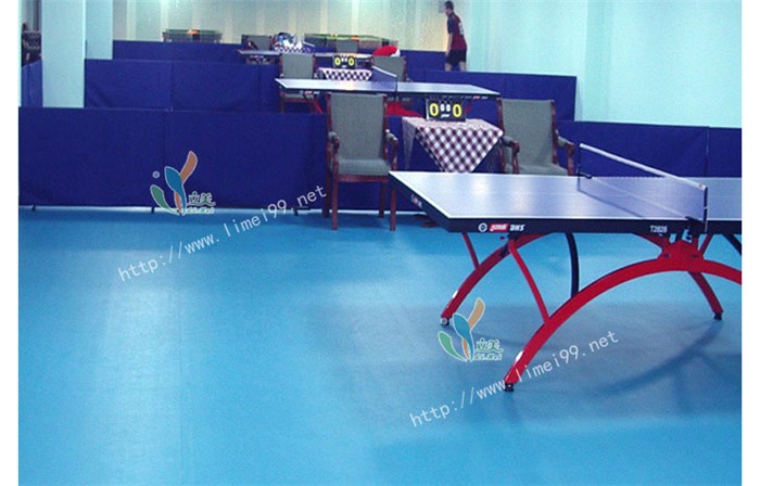 白蕉PVC运动胶地板、立美建材、荔枝纹PVC运动胶地板