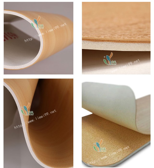 赤水PVC运动胶地板|荔枝纹PVC运动胶地板|立美建材