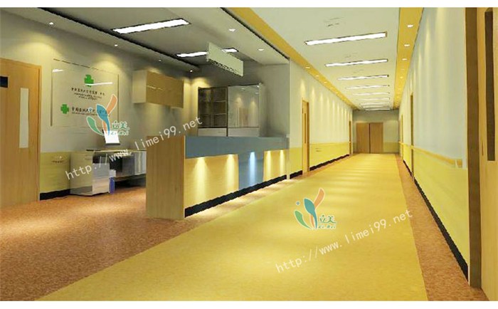 潞西医院专用PVC胶地板、立美建材、卫生医院专用PVC胶地板