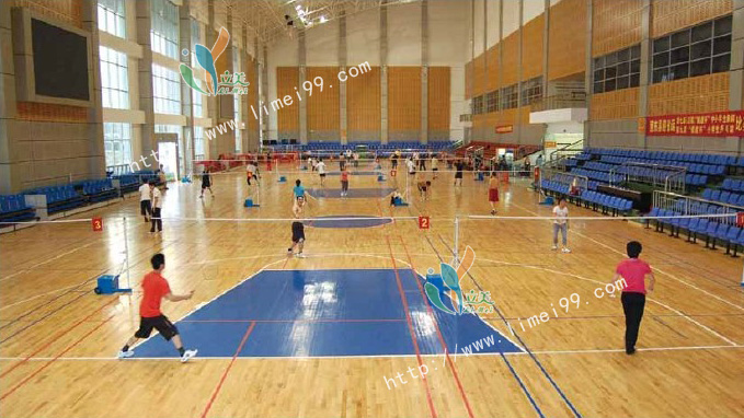 绵竹运动木地板、立美建材、蓝球体育运动木地板