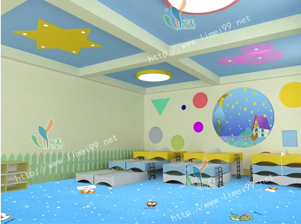 汨罗幼儿园PVC胶地板,立美建材,卡通幼儿园PVC胶地板