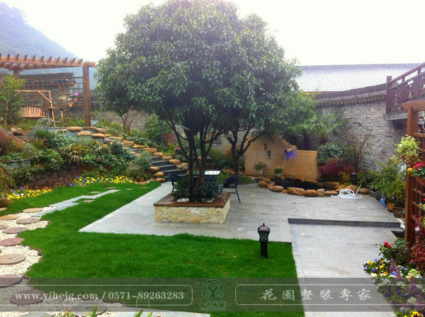 南京私家庭院-私家庭院公司-杭州一禾园林景观
