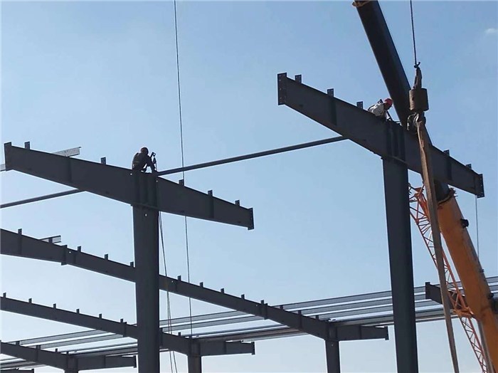 钢构-安徽粤港钢结构厂房-钢构加工