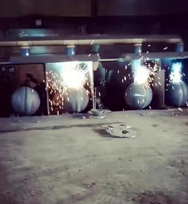 山西焊接空心球價格-佰誠網架焊接球廠家-鋼結構焊接空心球價格