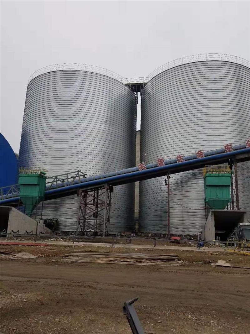 100吨稻谷钢板仓